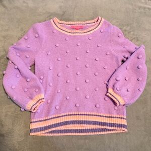 Lilly Pulitzer Women’s Purple Sweater Popcorn Knit Size Medium